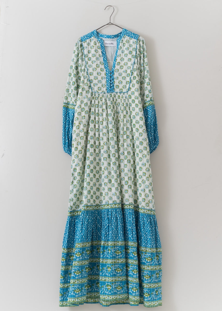 Cotton Kika Ethnic Print Dress | Pasand by ne Quittez pas | パサン 
