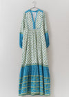 Cotton Kika Ethnic Print Dress