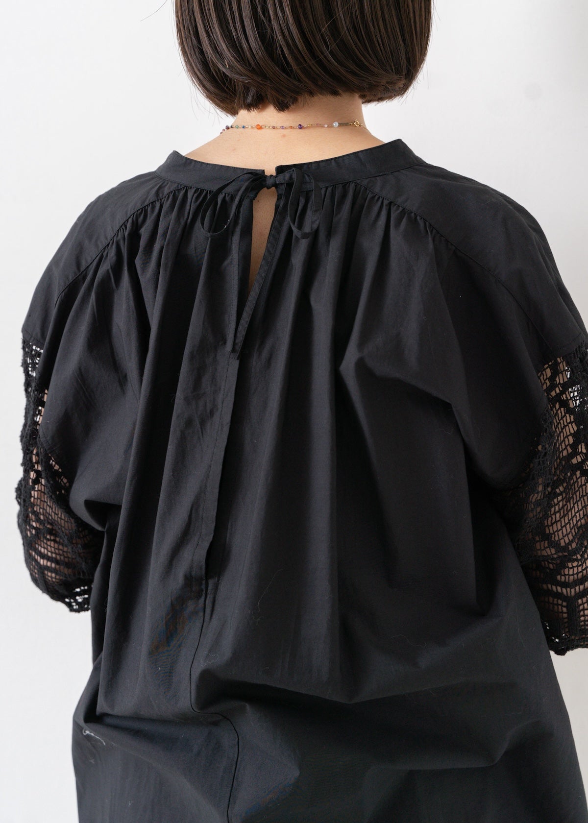 Geometric Lace Joint Dress | Pasand by ne Quittez pas | パサン 