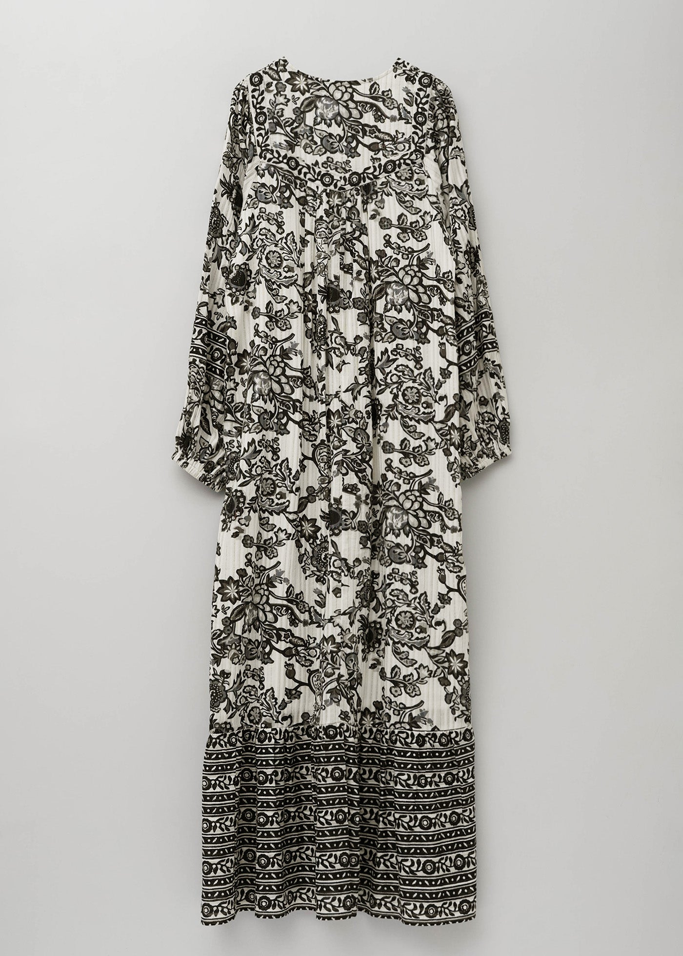 Paisley Flower Print Dress