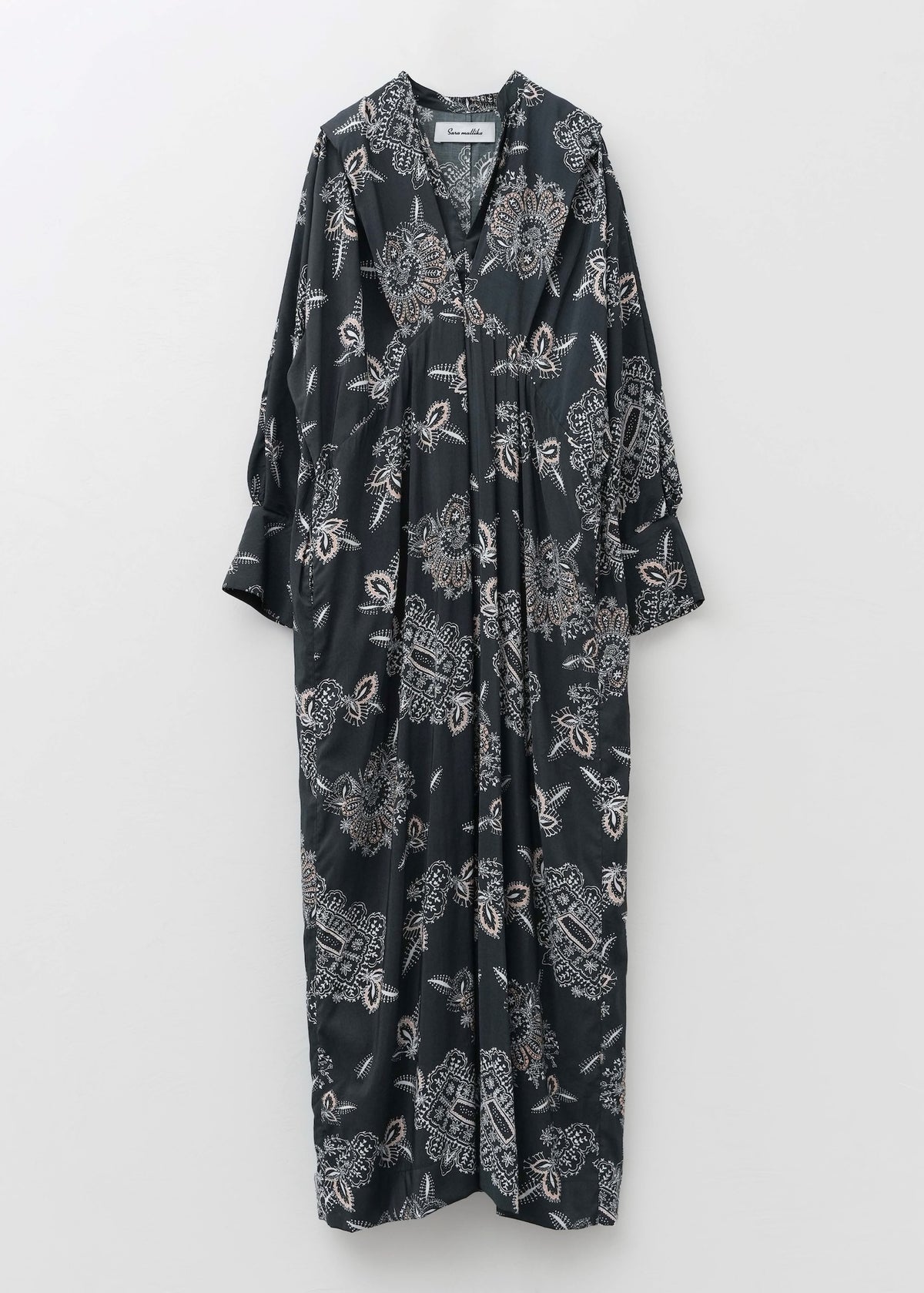 Talavera Print Tuck Dress