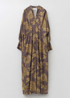 【8/19 10時発売】Talavera Print Tuck Dress