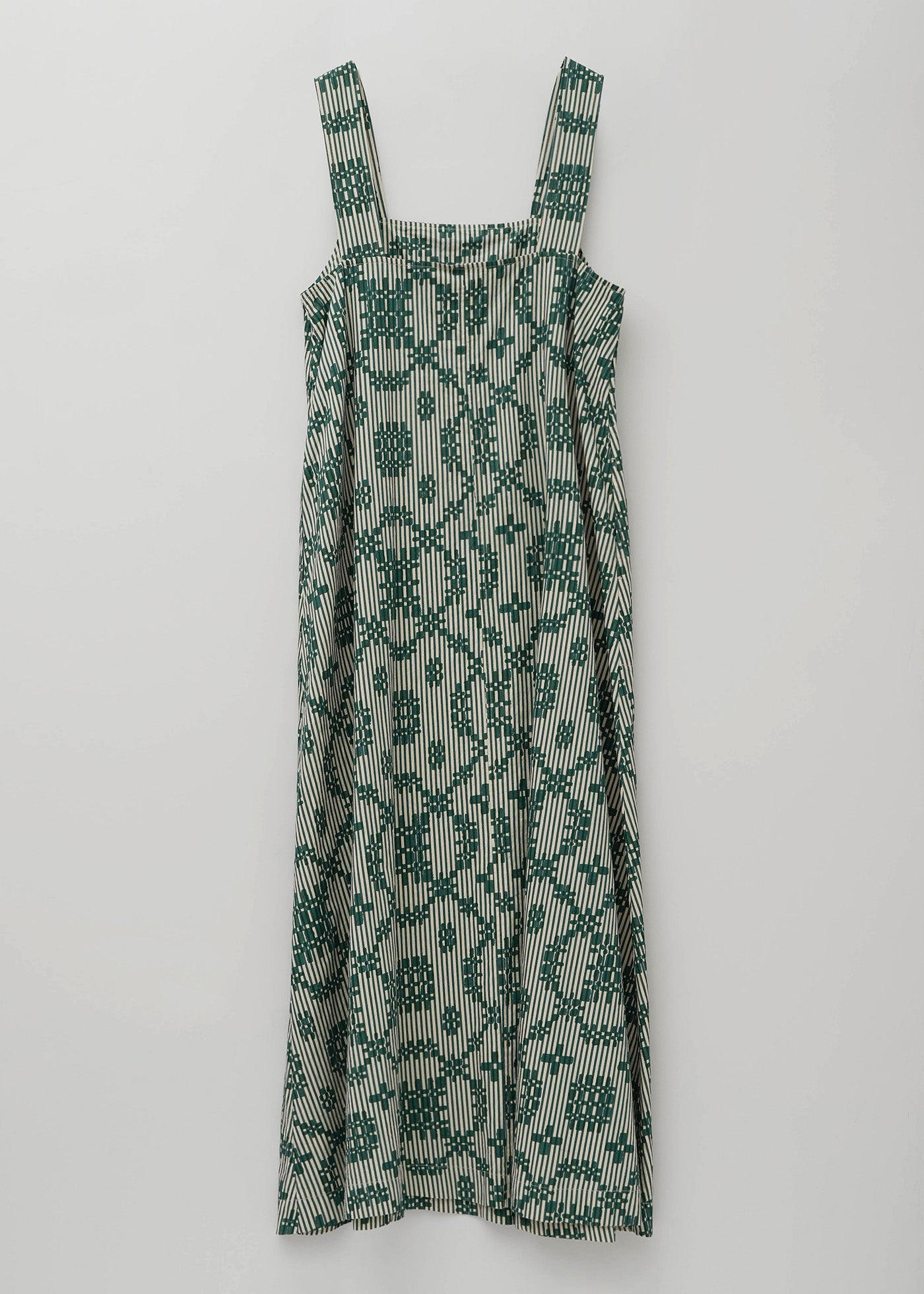 挨拶不要4 Cotton Flower Signal Print Sleeveless Dress | Pasand by ne Quittez