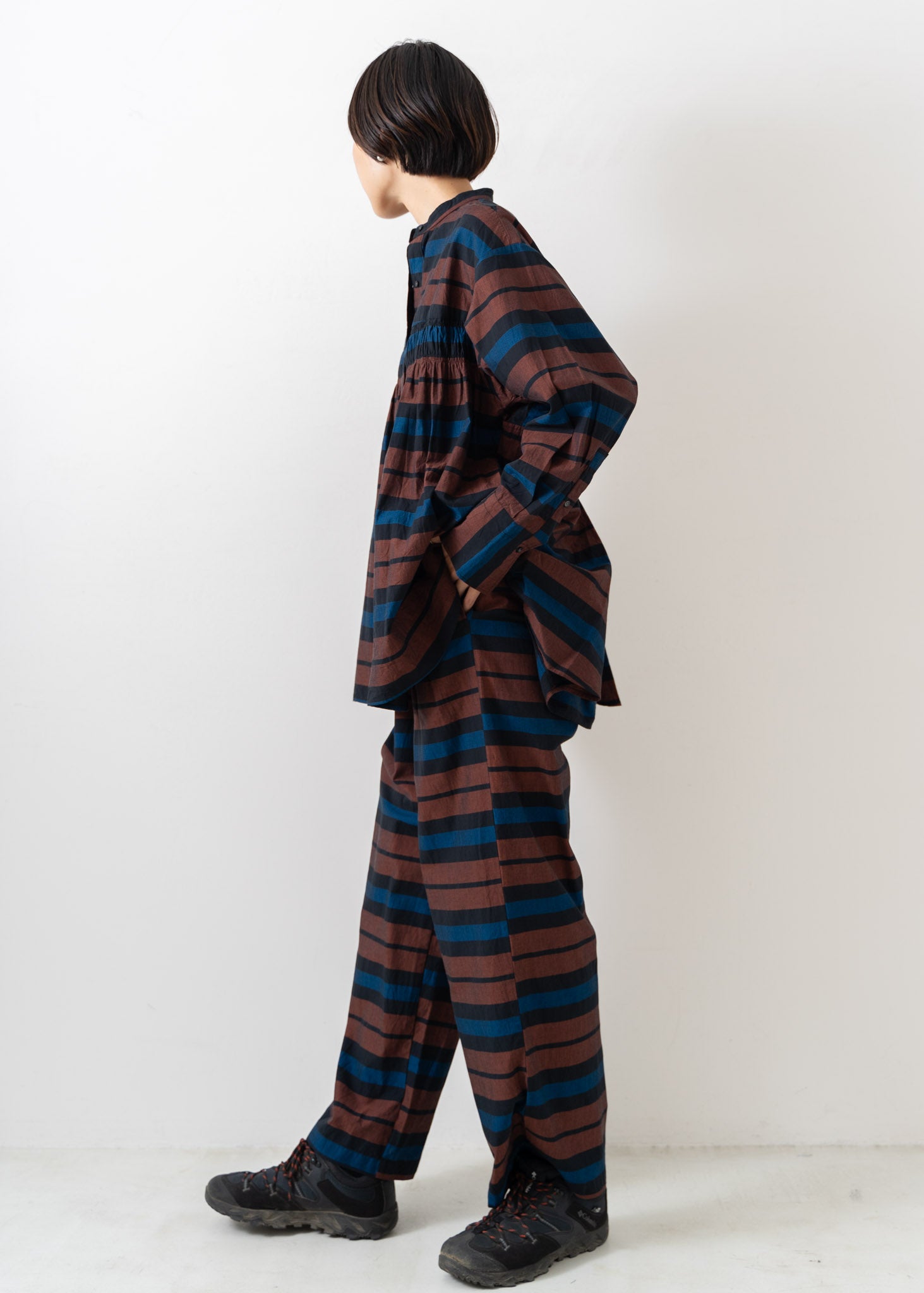 Cotton Multi Border Pants