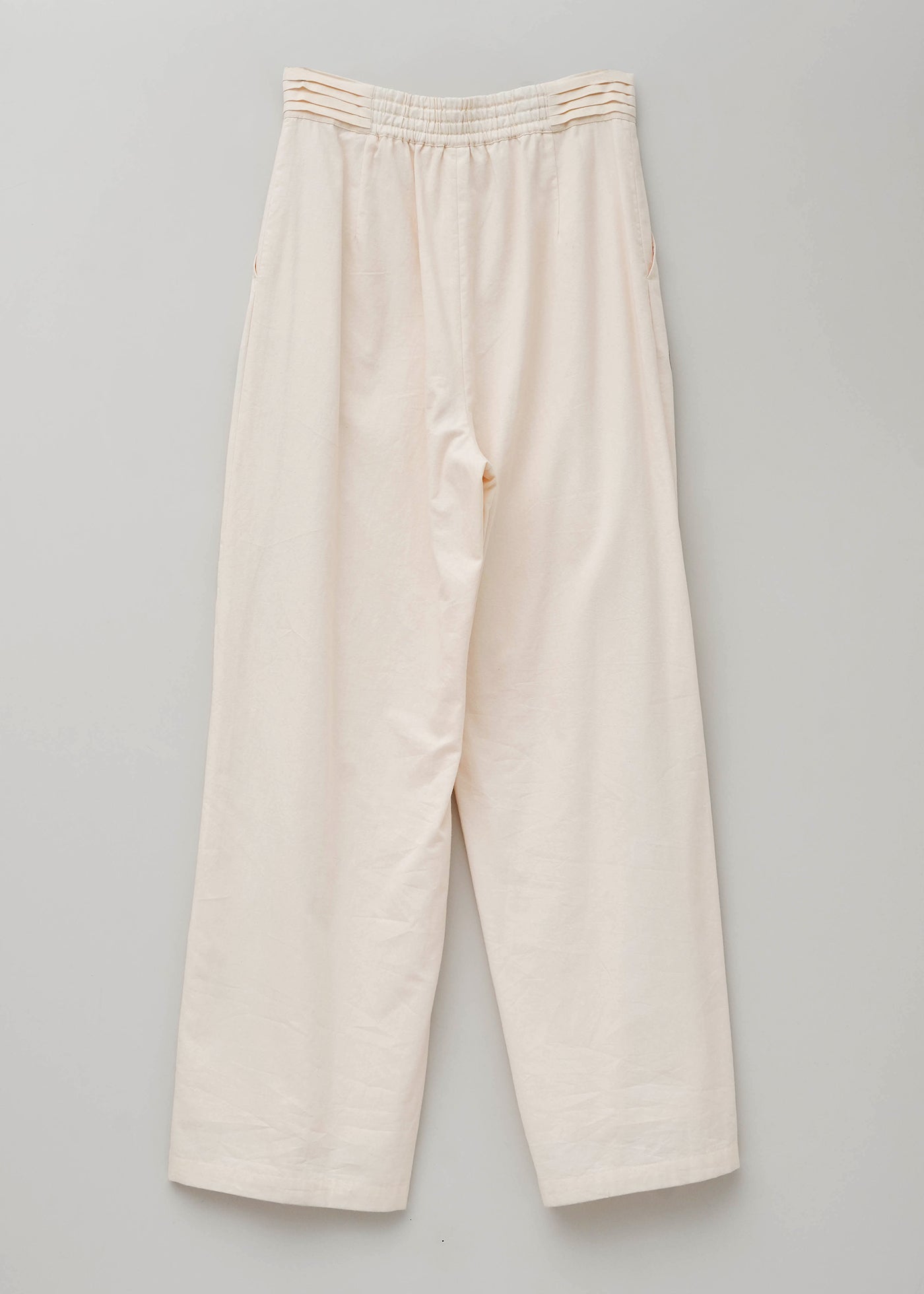 Cotton Twill Cut Work Wide Pants | Pasand by ne Quittez pas