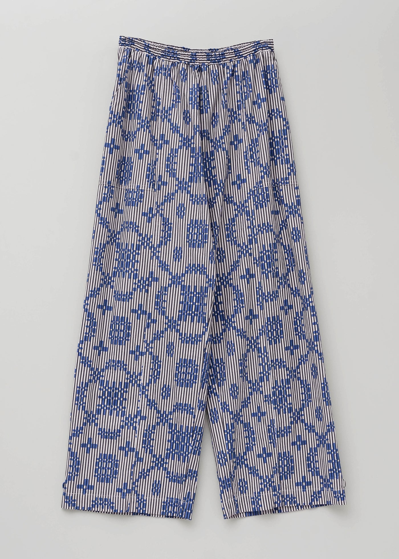 Cotton Flower Signal Print Pants | Pasand by ne Quittez pas