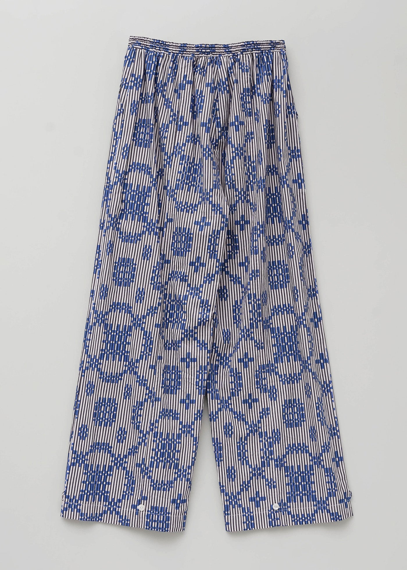 Cotton Flower Signal Print Pants | Pasand by ne Quittez pas