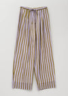 【5月上旬お届け予定】Cotton Wave Stripe Print Pants