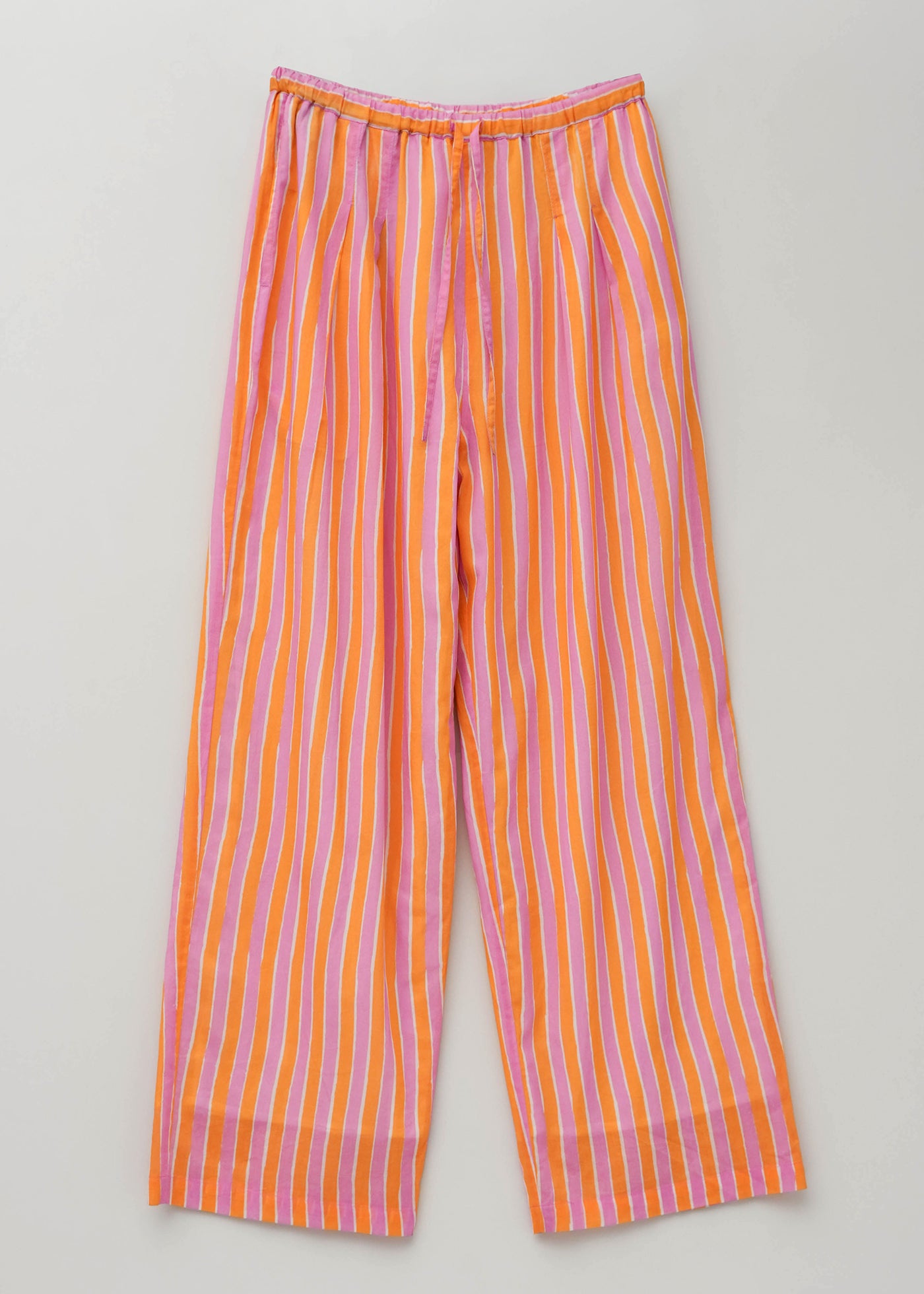 【5月上旬お届け予定】Cotton Wave Stripe Print Pants