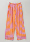 【5月上旬お届け予定】Cotton Wave Stripe Print Pants