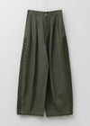【9/10 10時発売】Heavy Cotton Jacquard Cord Embroidery Pants