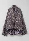 Cotton Jacquard Flower Print Jacket