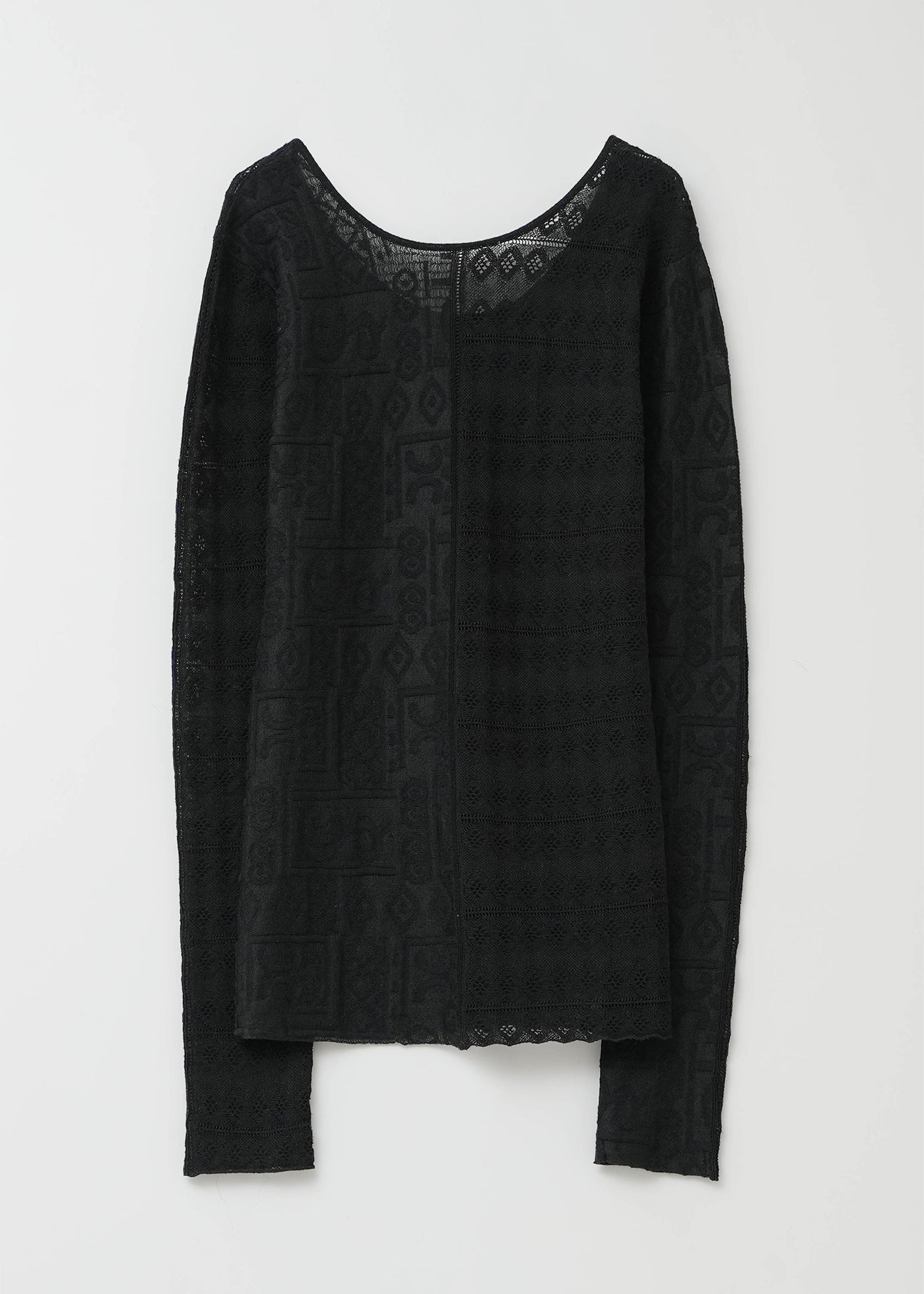 Double Lace Knit Top