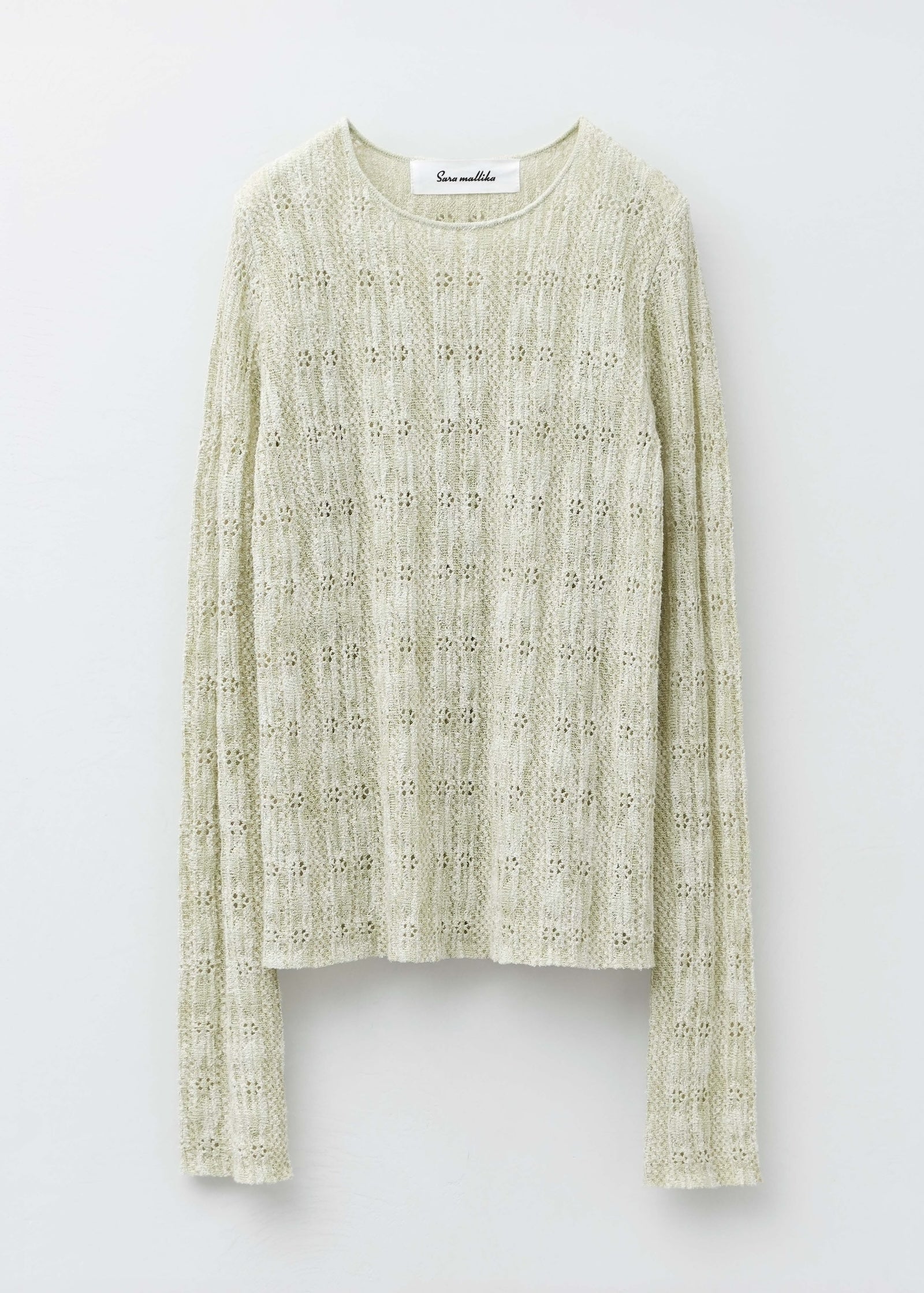 【8/19 10時発売】Boucle Yarn Crew Top