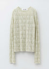 【8/19 10時発売】Boucle Yarn Crew Top