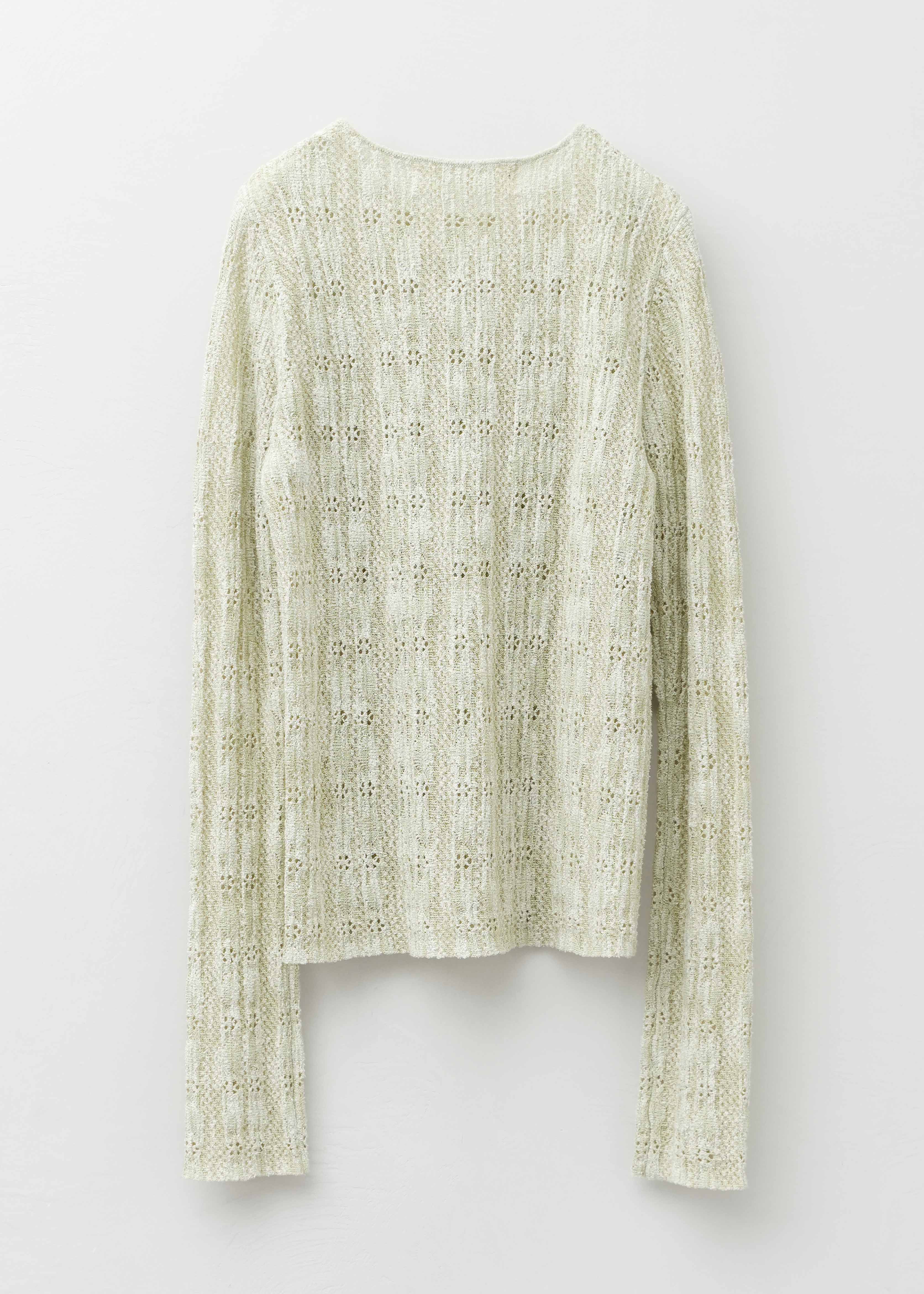 【8/19 10時発売】Boucle Yarn Crew Top