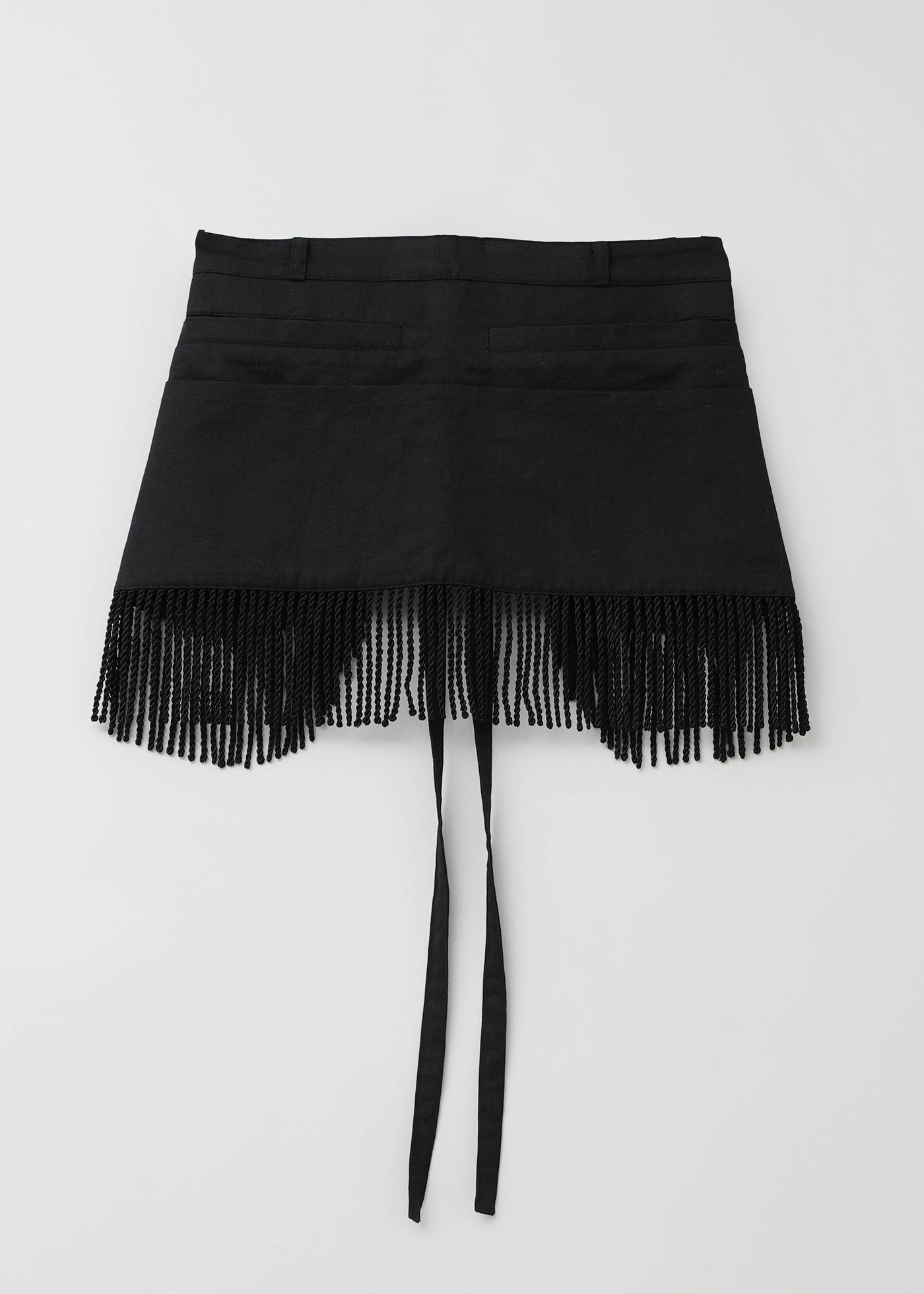 Cotton Linen Twill Wrap Skirt