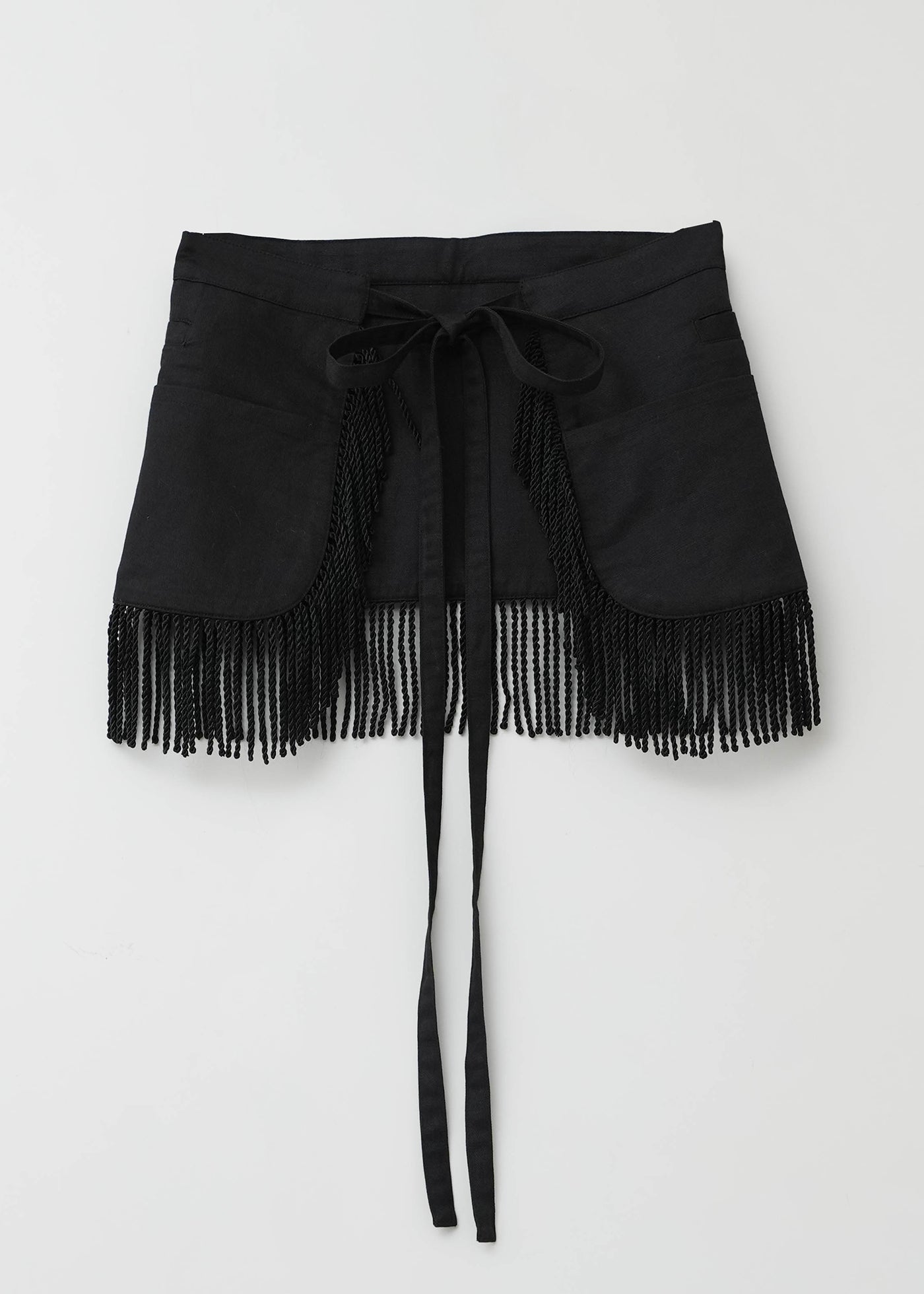 Cotton Linen Twill Wrap Skirt