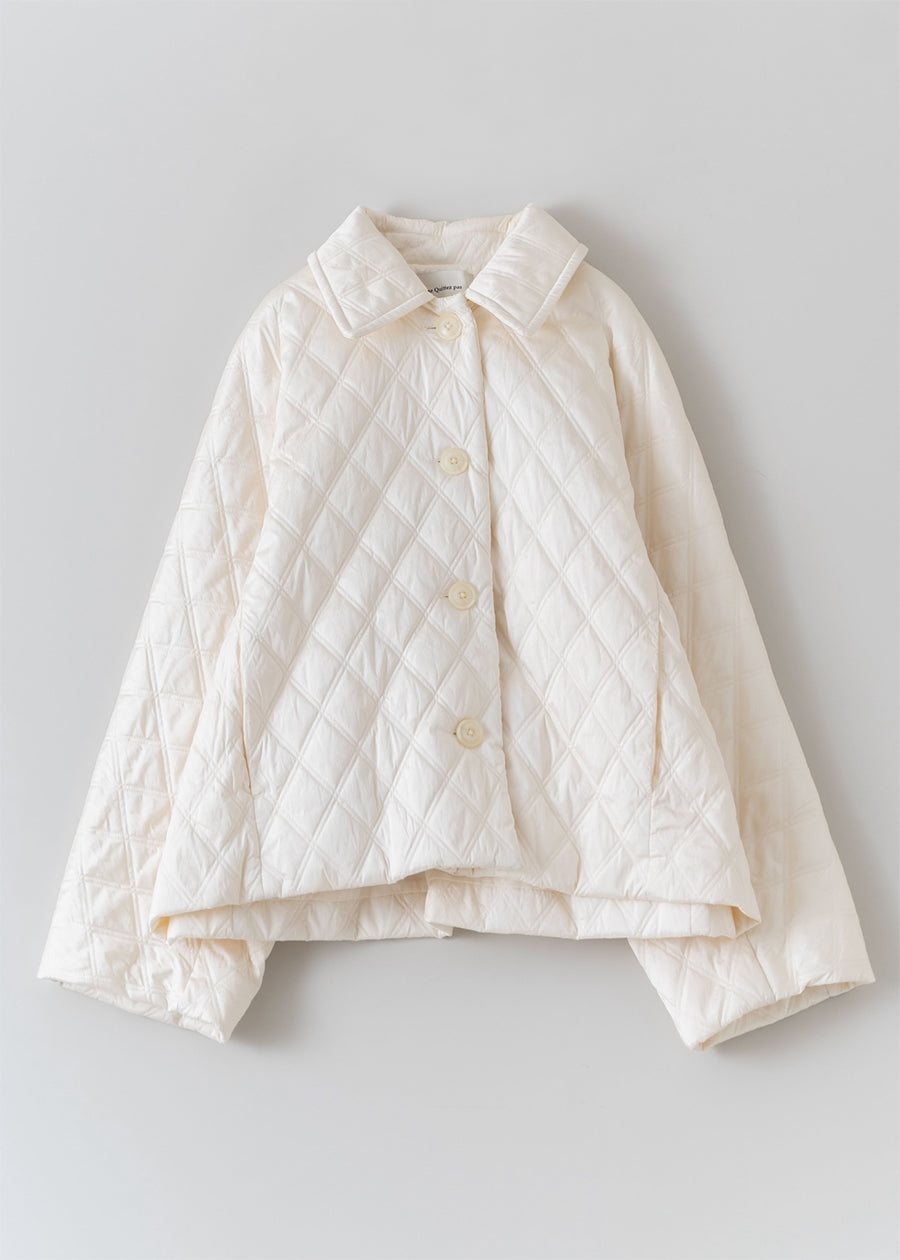 【9/11 10時発売】Poly Dupion Quilting Jacket