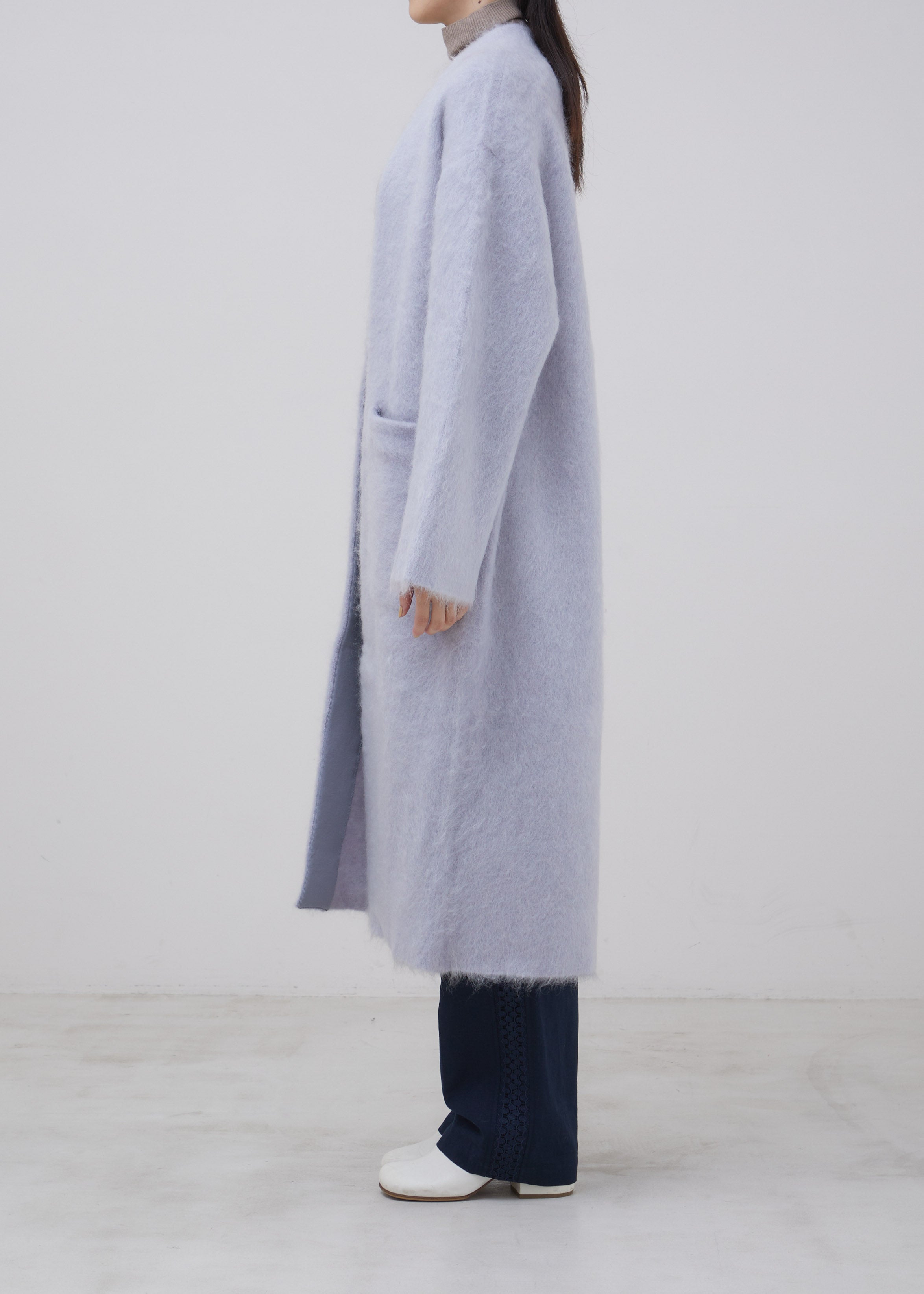 【10/16 10時発売】Shaggy Mohair Knit Coat