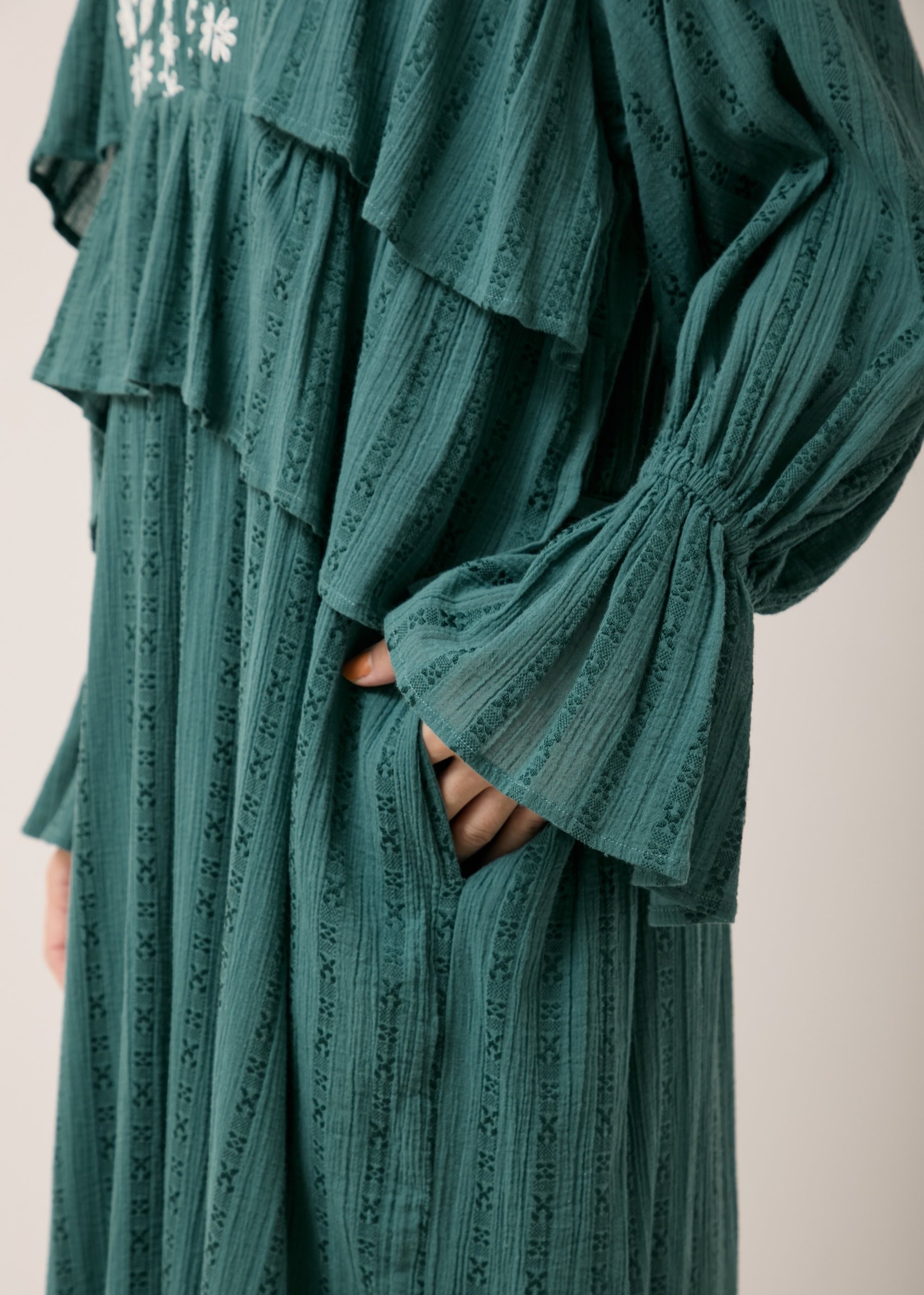 【NE QUITTEZ PAS】COTTON JQD EMB DRESS NE QUITTEZ PAS!（ヌキテパ）の「【NE QUITTEZ PAS/ヌキテパ