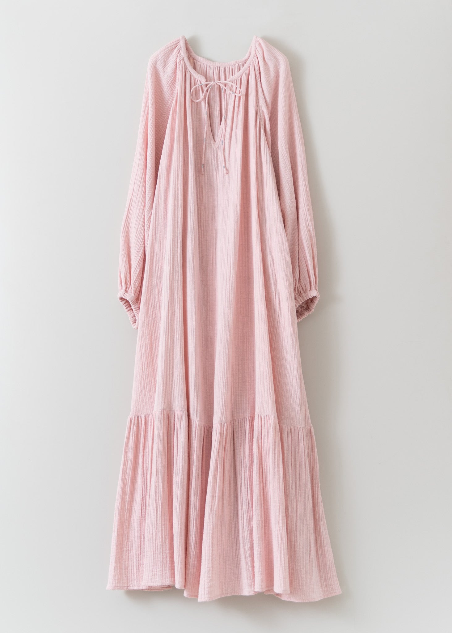 【3月下旬お届け予定】Cotton Gauze Long Dress