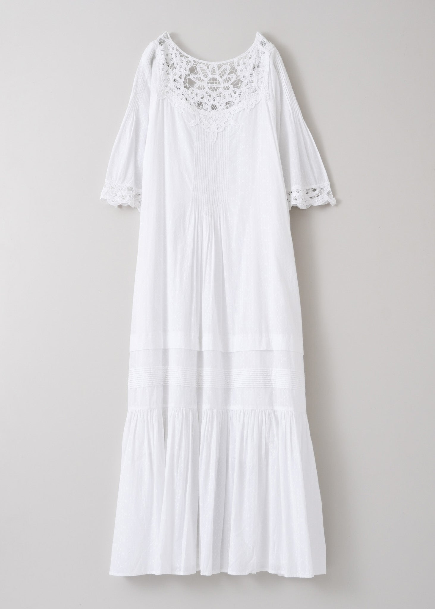 Cotton Batten Lace Dress