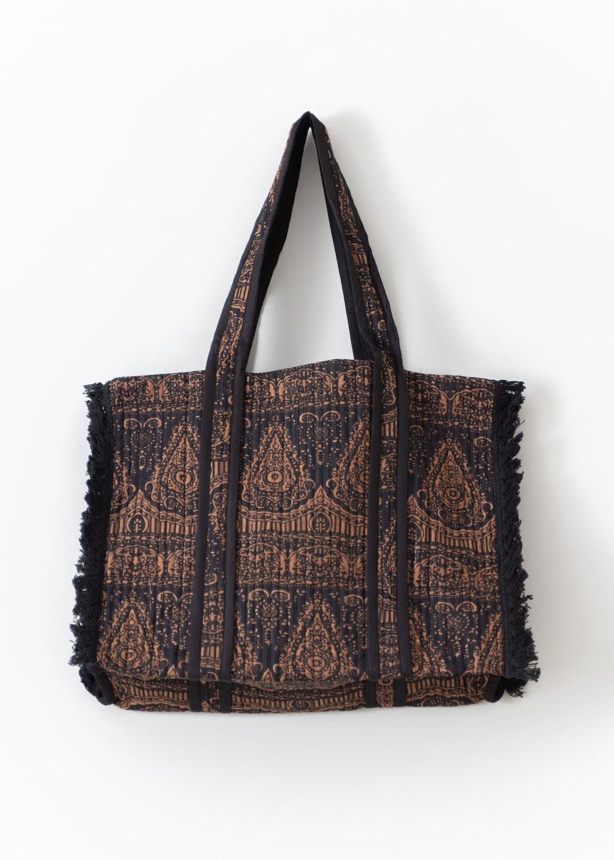 Meena Print Tassel Bag