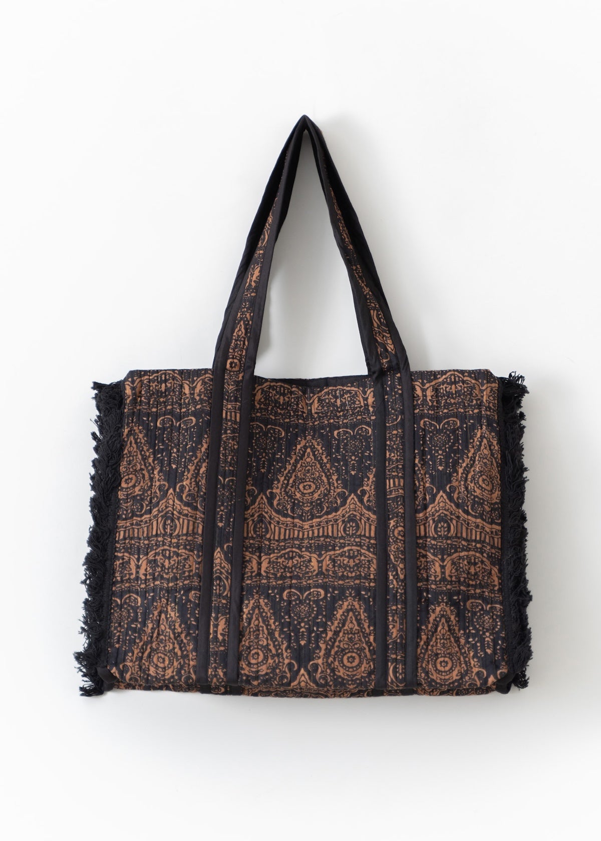 Meena Print Tassel Bag