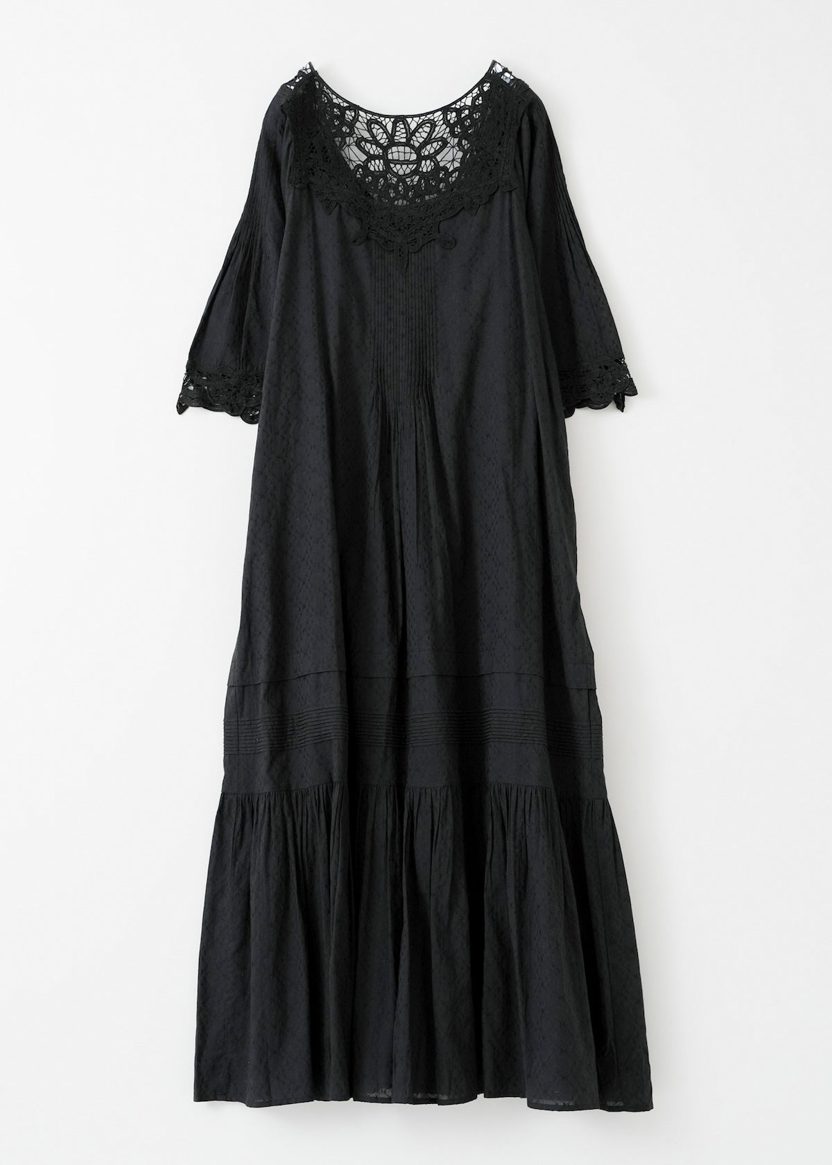 Cotton Batten Lace Dress