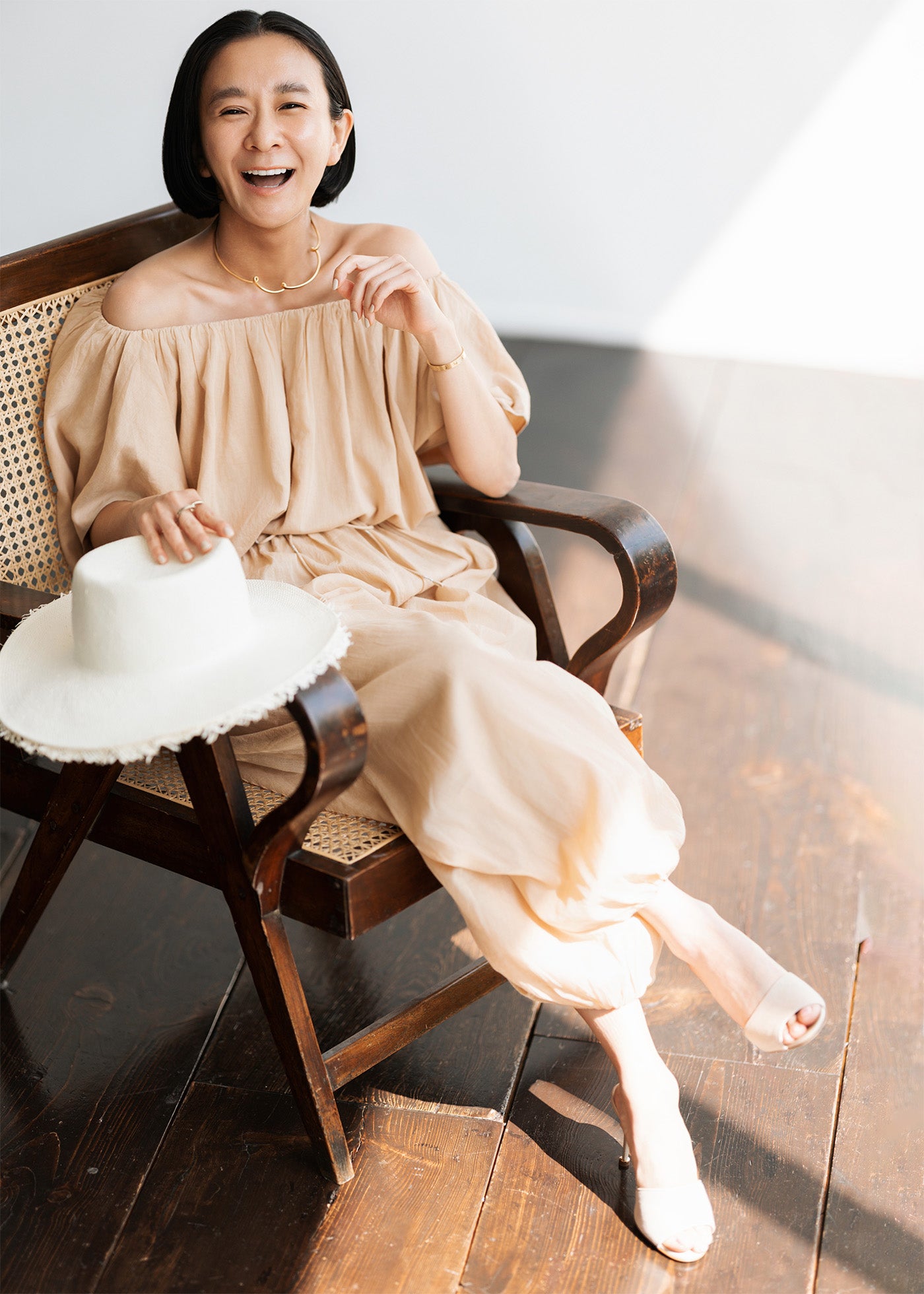 【6月上旬お届け予定】Cotton Voile Petit Zari Top