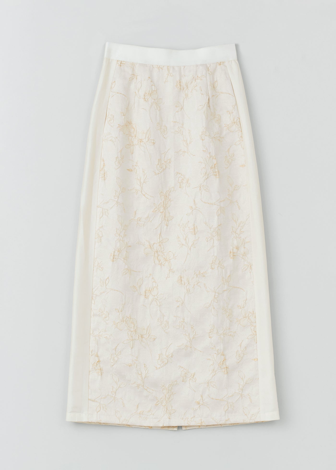 Flower Jacquard Skirt