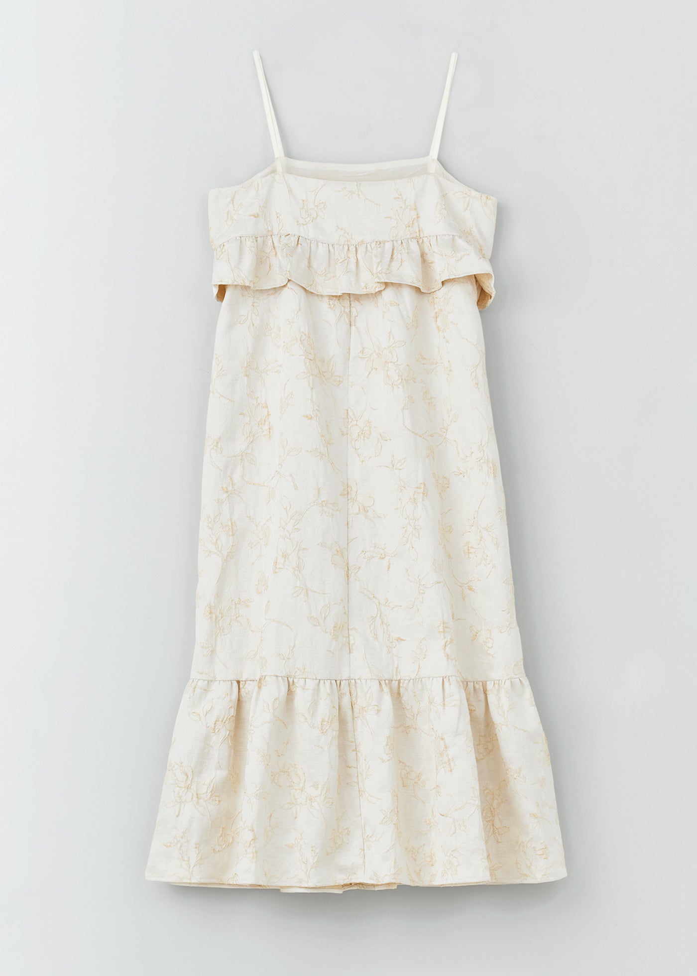 Flower Jacquard Cami Dress | Pasand by ne Quittez pas | パサン
