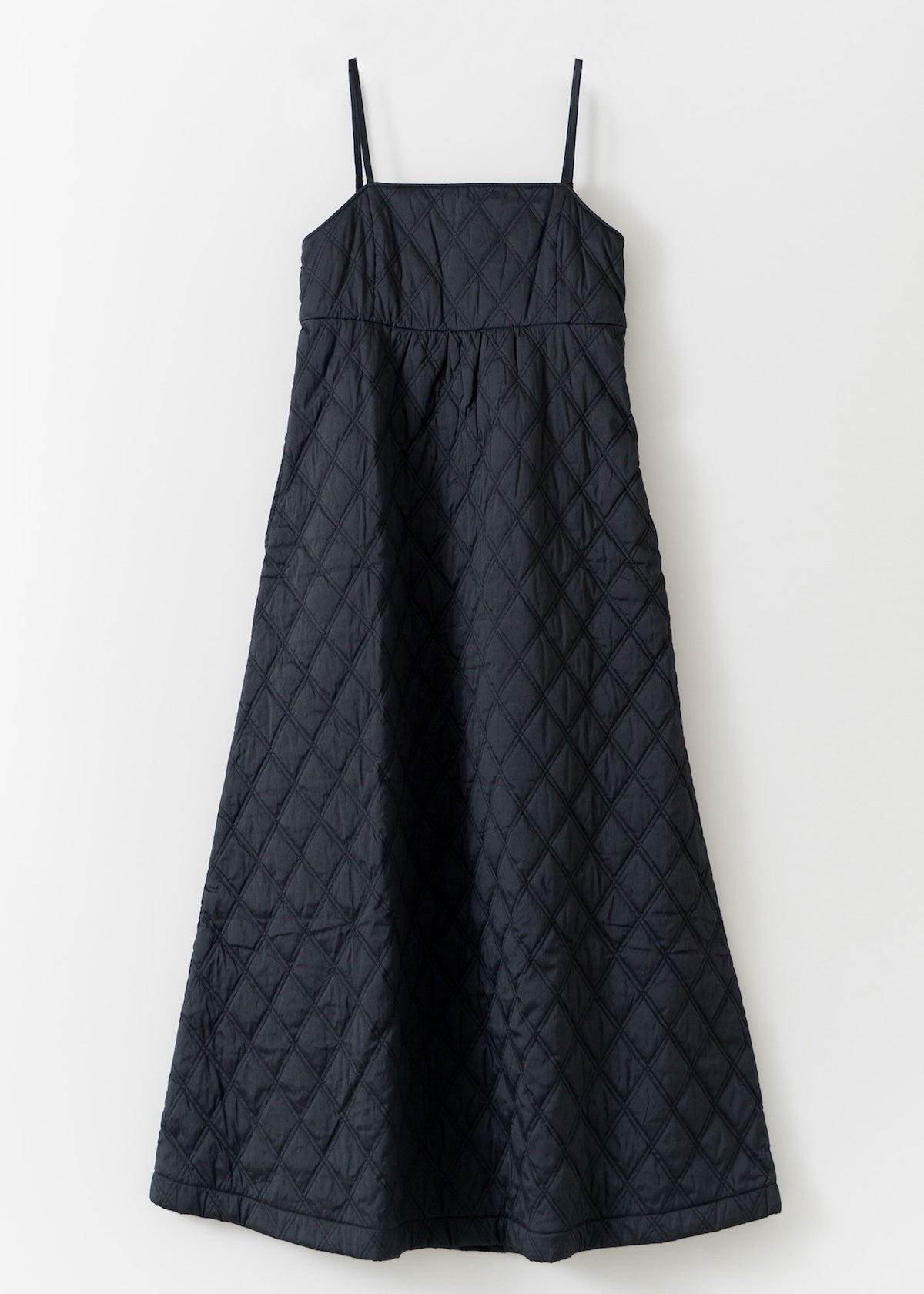 [Released 11/13 10:00] Poly Dupion Quilting Cami Dress