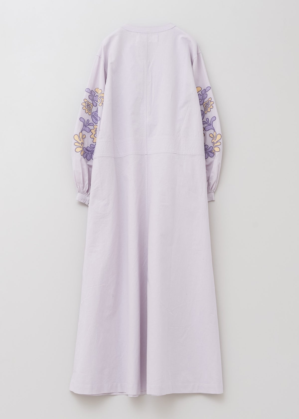 Cotton Linen Patchwork Embroidery Dress