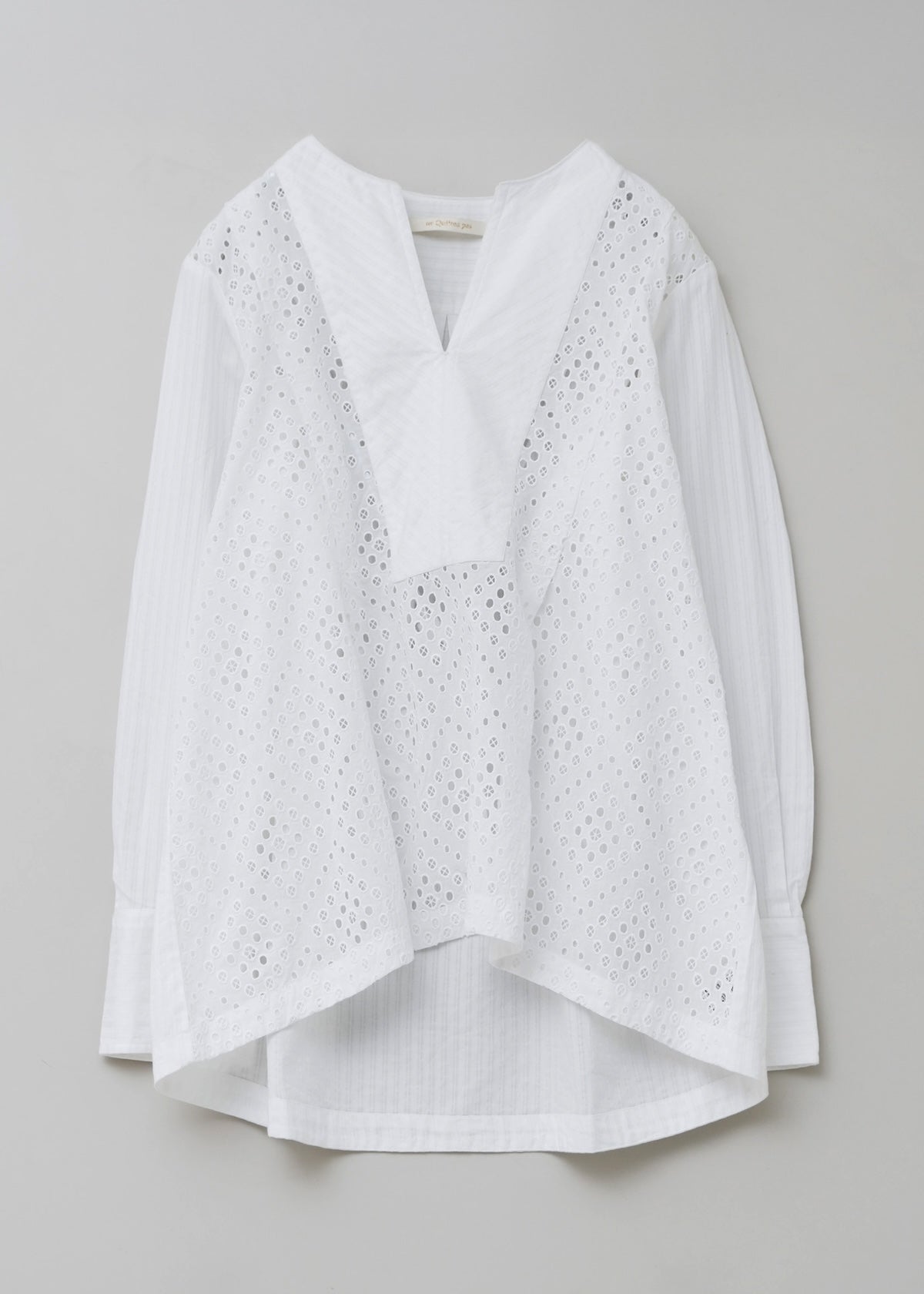 Dia Cutwork Tuck Blouse