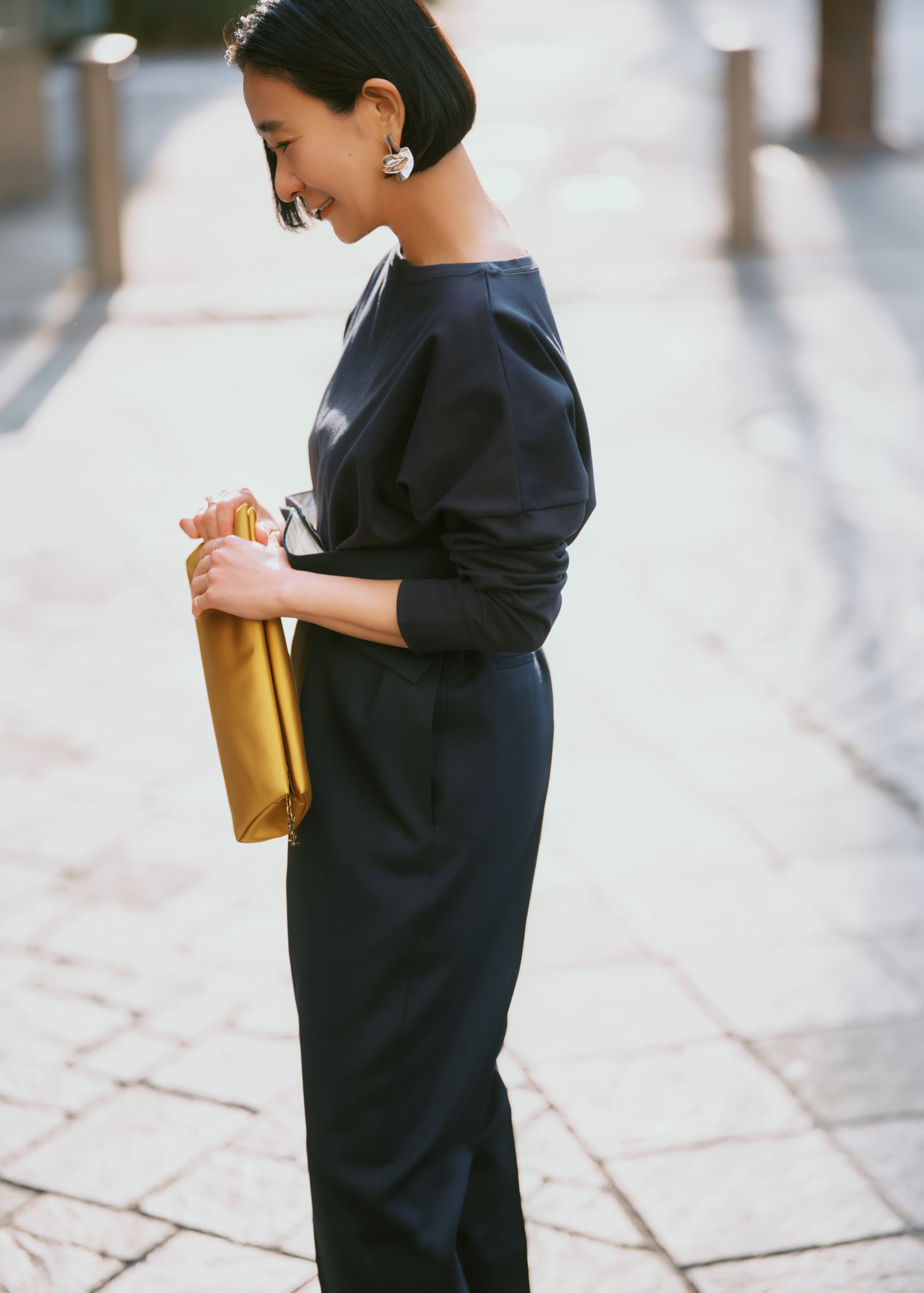 【3/19 10時発売】Ponte Boat Neck Top