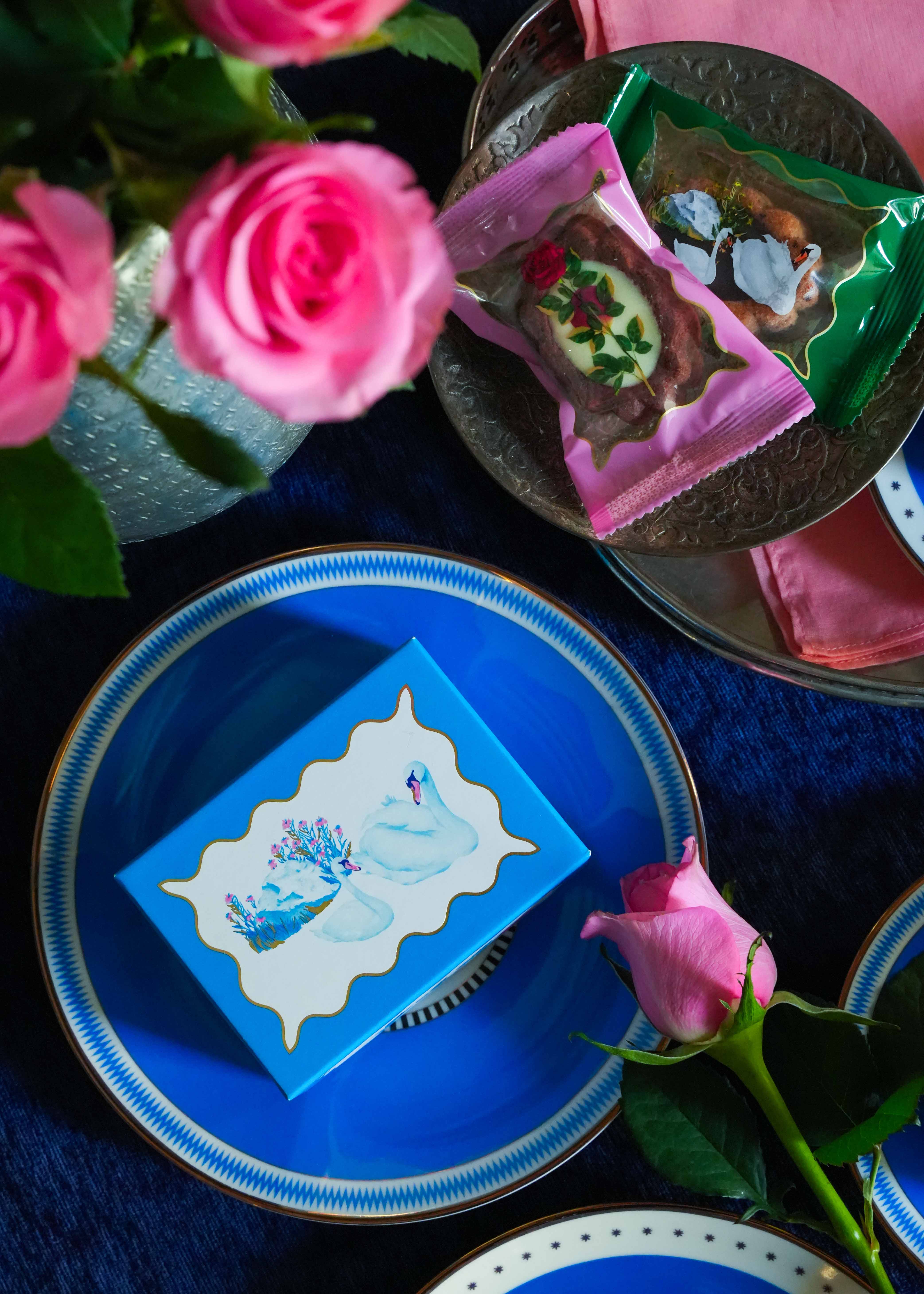 【4/1 10時発売】Blue Tea Time Set - Tigre & Plate