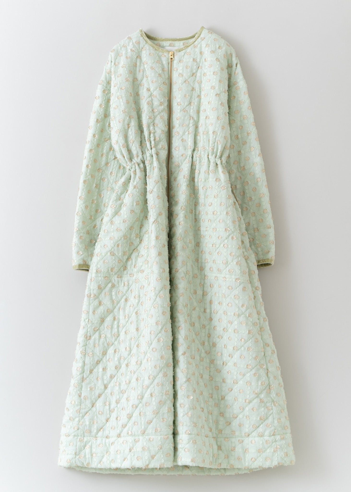 Lurex Bhutta Quilting Coat