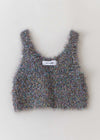 Shiny Fluffy Knit Cami Top