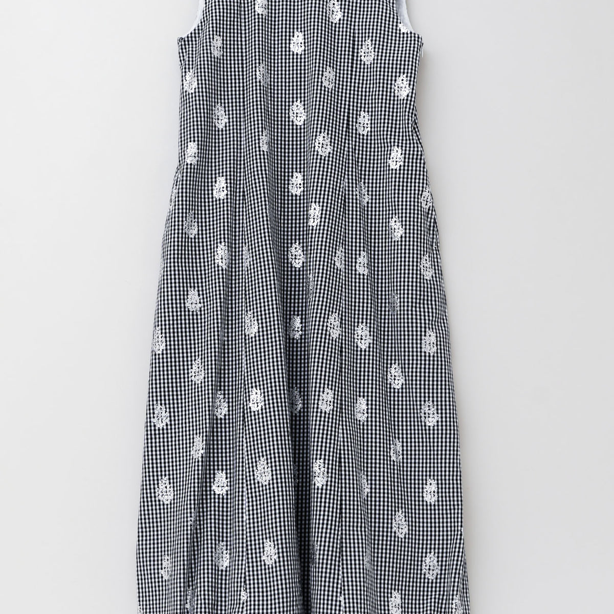 Poplin Foil Print Sleeveless Balloon Dress | Pasand by ne Quittez 