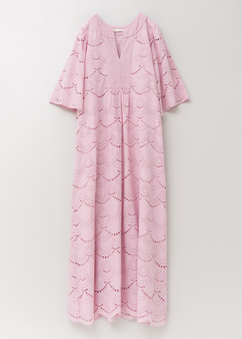 Cotton Voile Dot Hemla Dress | Pasand by ne Quittez pas | パサン  