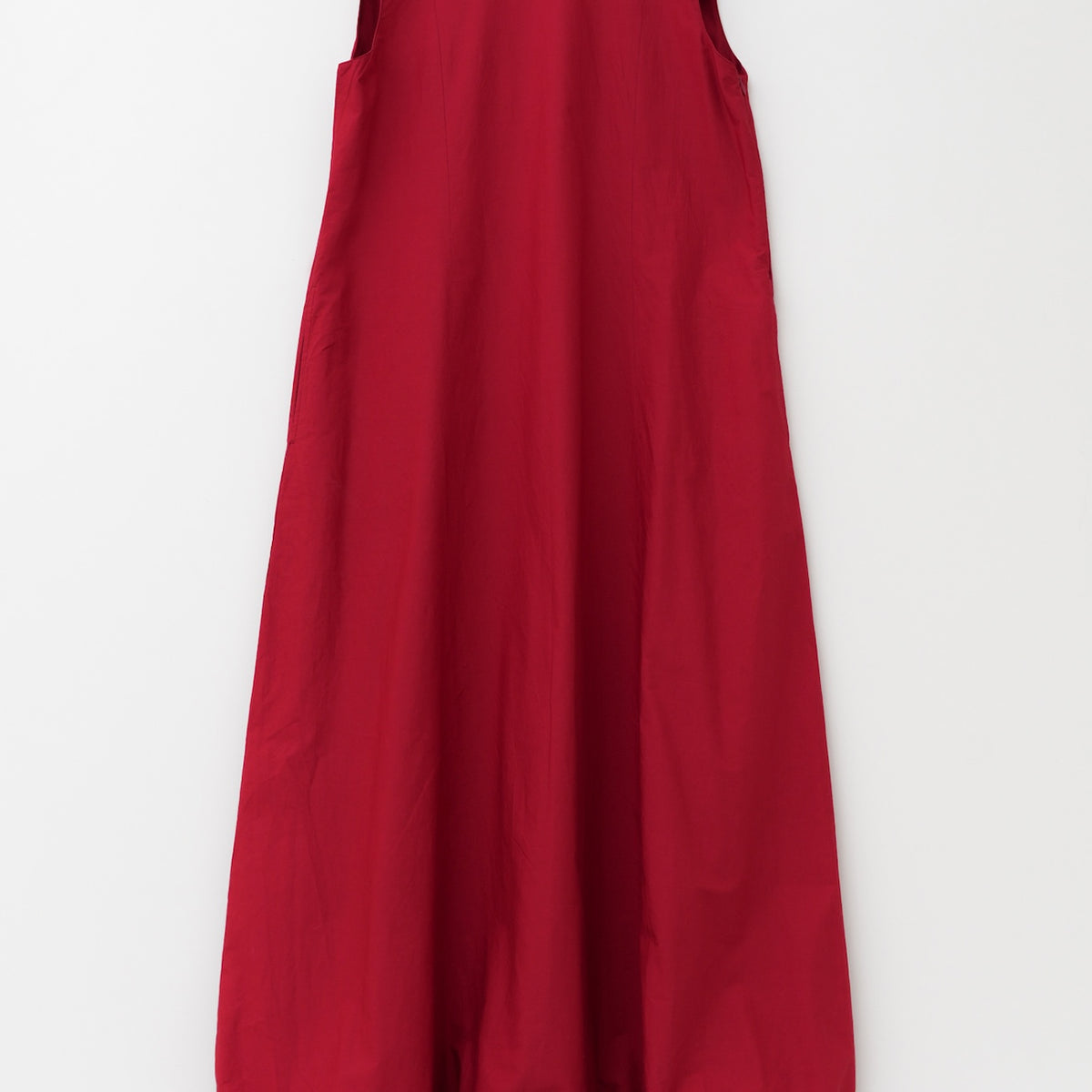 Poplin Solid Sleeveless Balloon Dress | Pasand by ne Quittez pas 