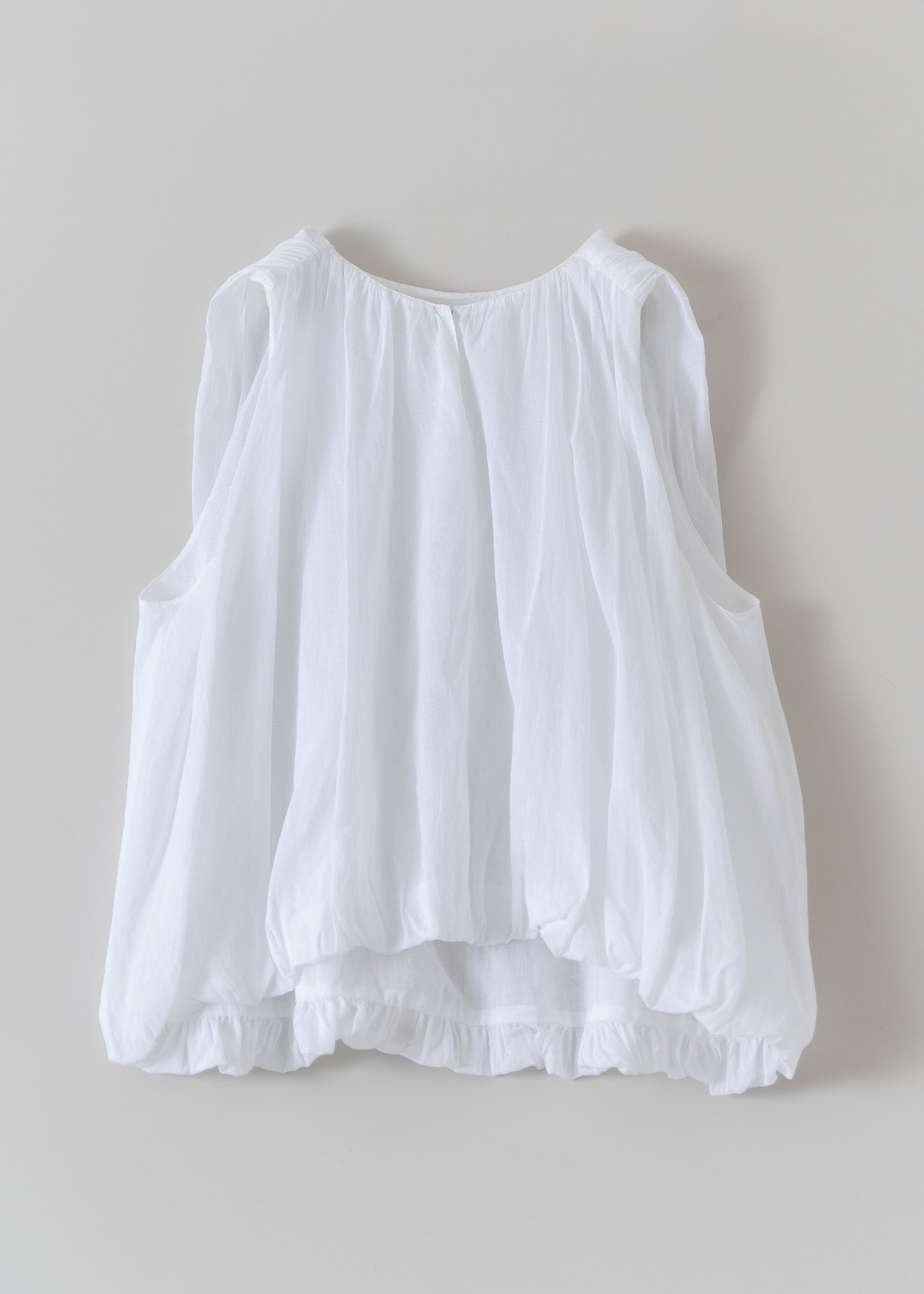 【4月中旬お届け予定】Cotton Organza Balloon Top