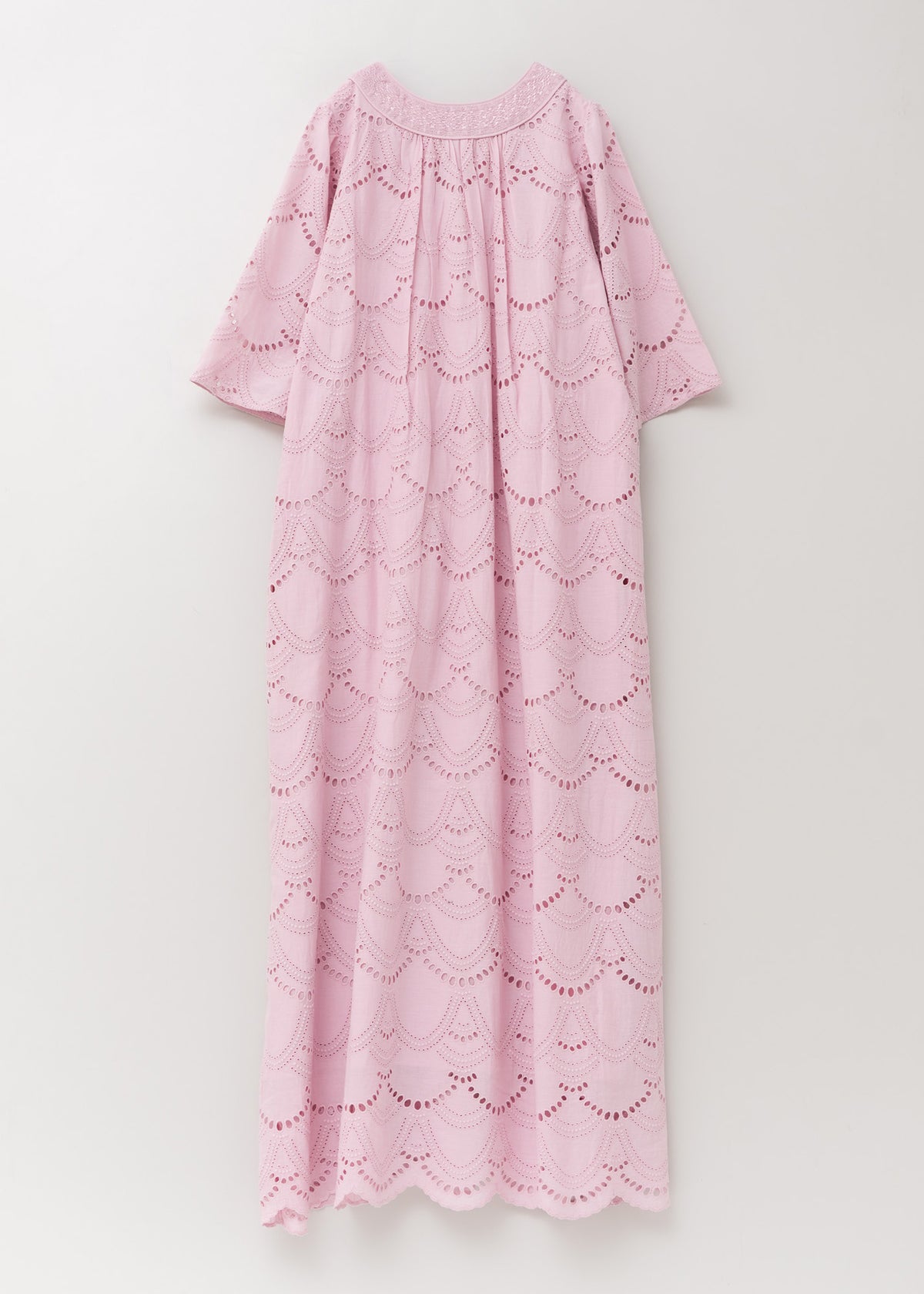 Cotton Voile Dot Hemla Dress