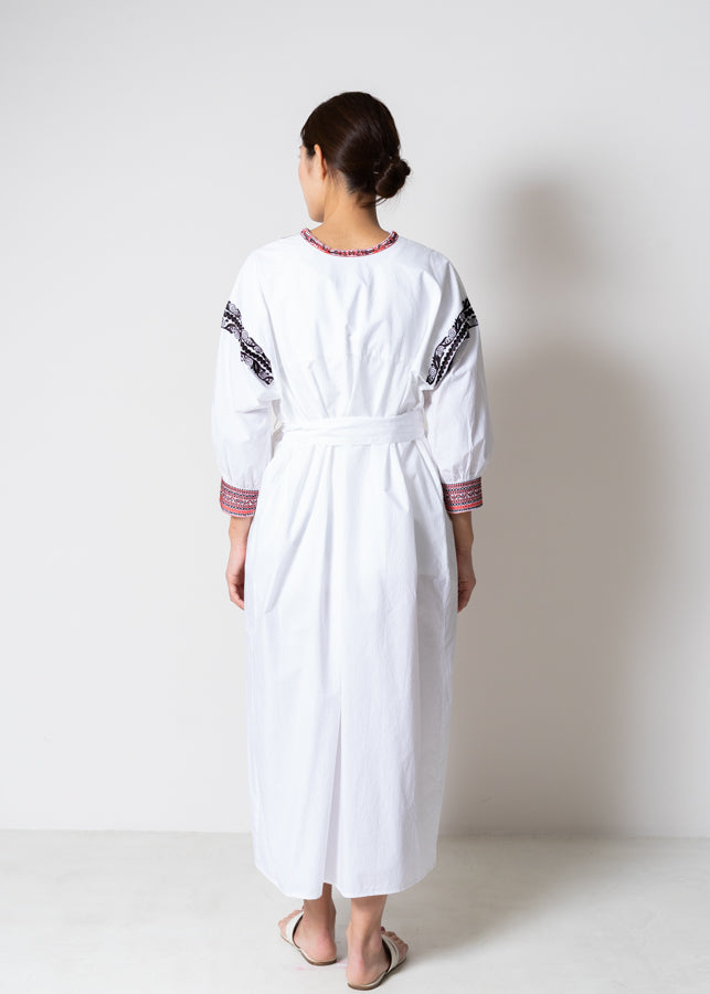 Poplin Embroidery Dress