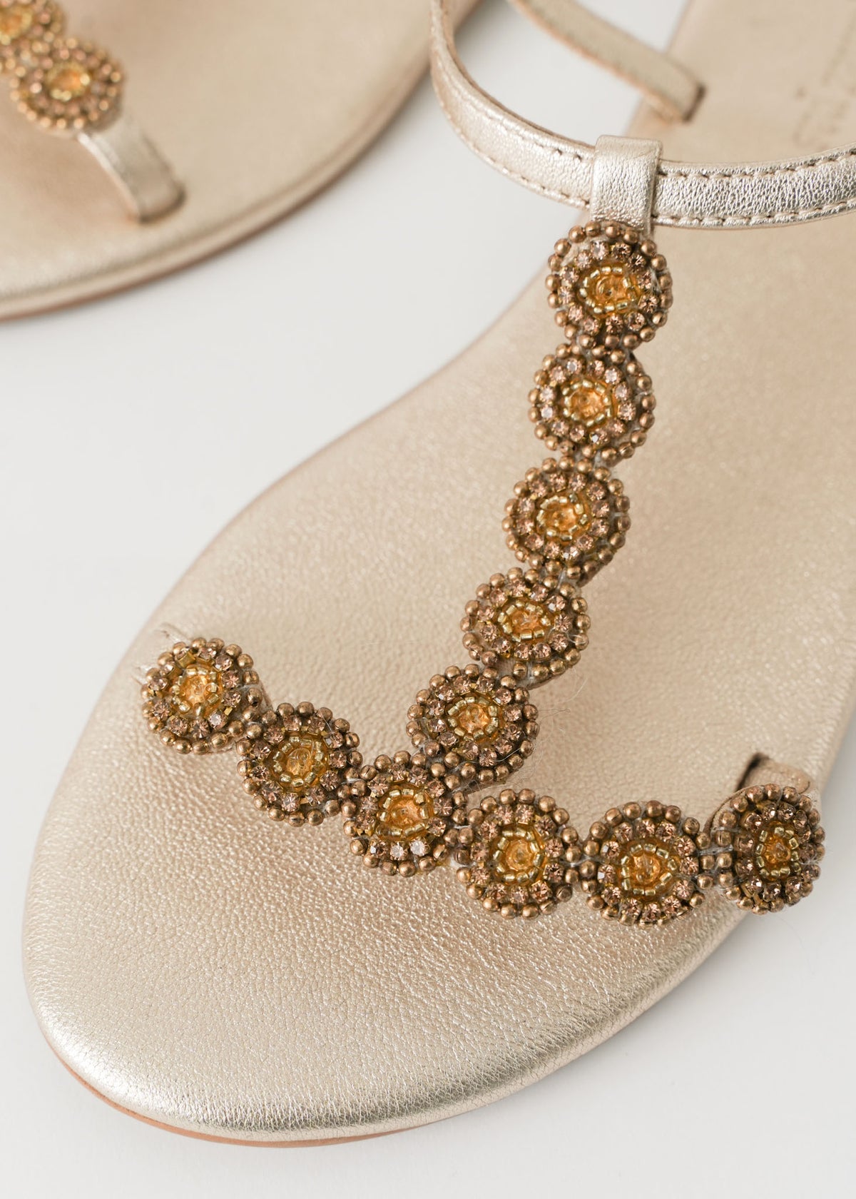 Circle Bijoux Ankle Strap Sandal