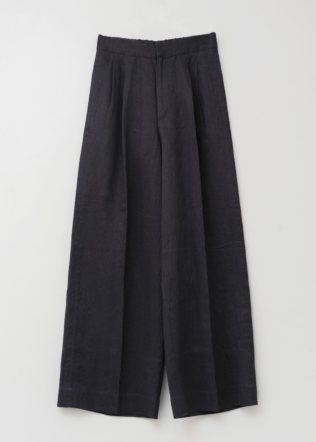 Linen Twill Wide Pants