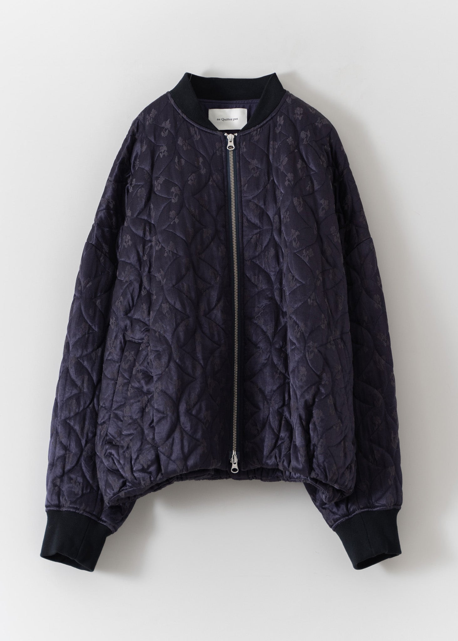 【1月中旬お届け予定】Rayon Cotton Jacquard Blouson