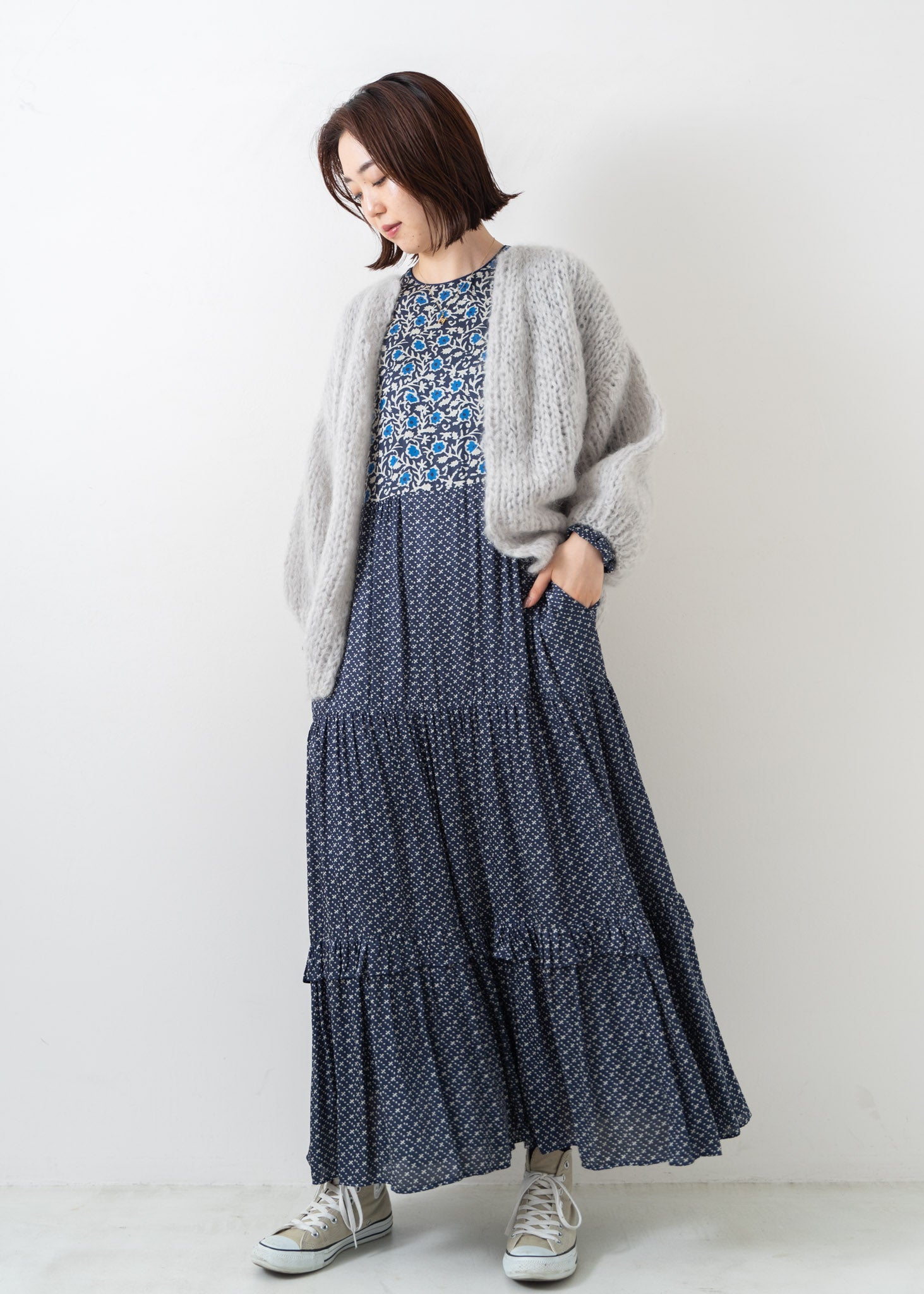 Mohair Big Cardigan | Pasand by ne Quittez pas | パサンドバイヌキテパ